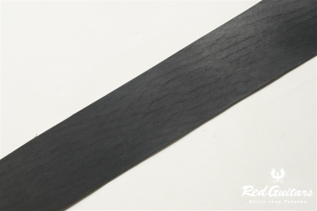 Plain Leather - Ebony & Round Studs